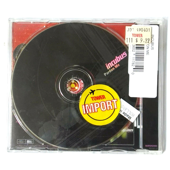 Incubus Pardon Me CD Import Holland Vintage Limited Edition New Sealed - Picture 2 of 7